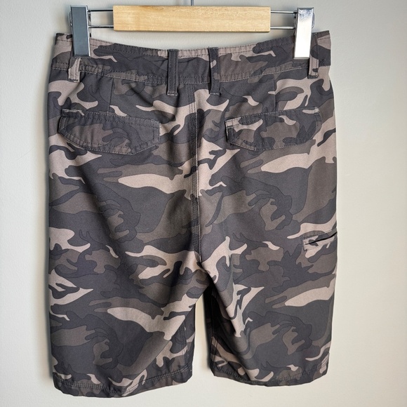 MICROS‎ Boy's 10 Army Camo Lightweight Performance Shorts Casual Outdoor - Picture 3 of 13